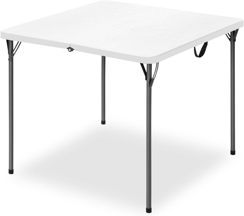 White Foldable Square Picnic Table