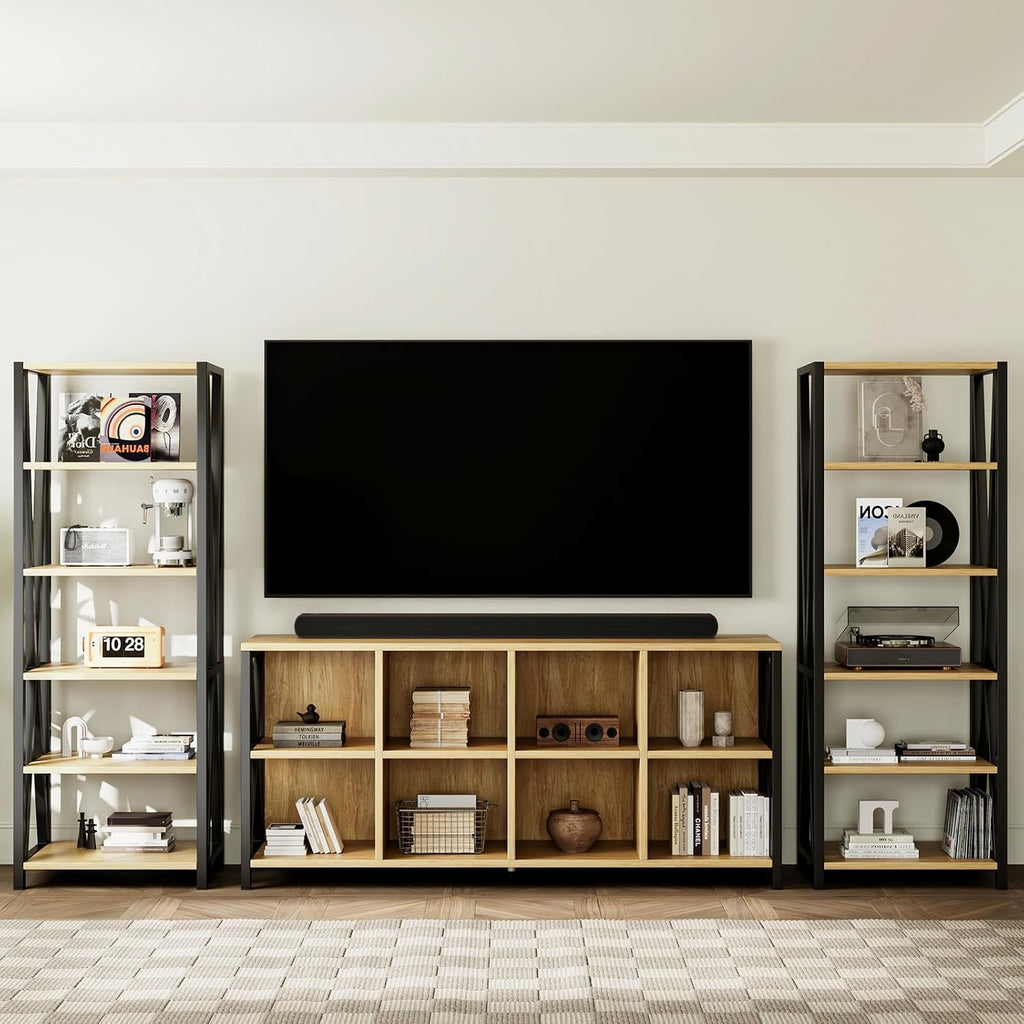 Maple 8 Cube Storage Bookshelf