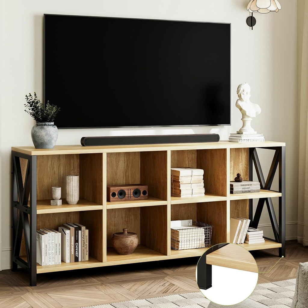 Maple 8 Cube Storage Bookshelf