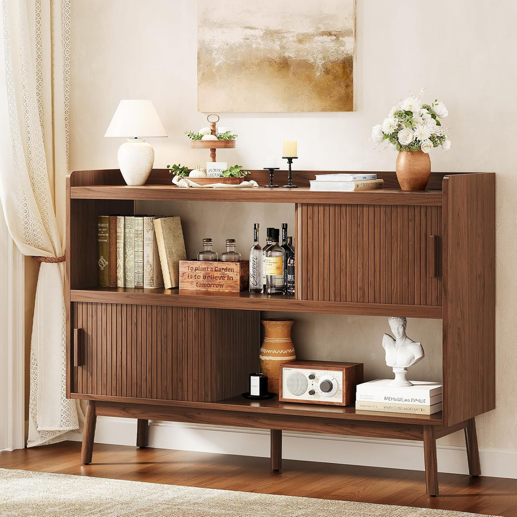 Fluted Outlet Sideboard Cabinet
