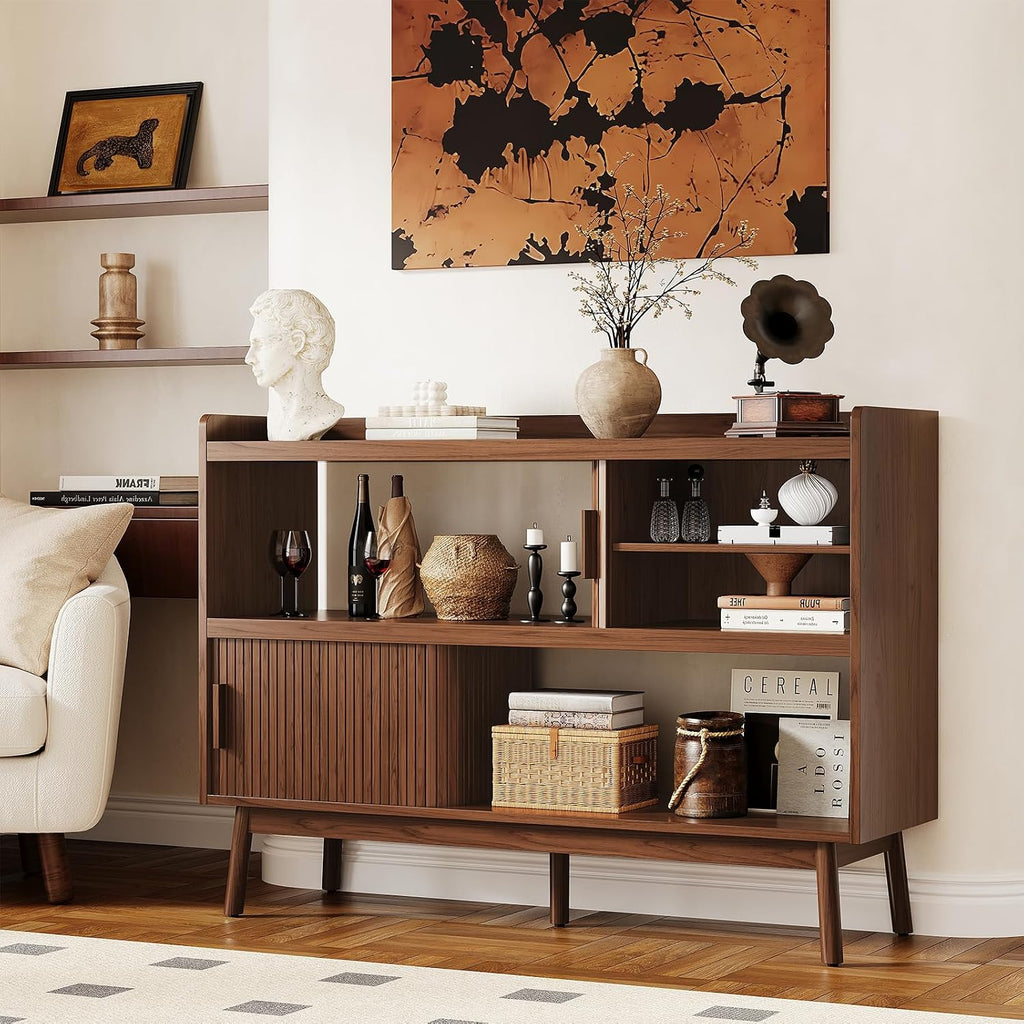 Fluted Outlet Sideboard Cabinet