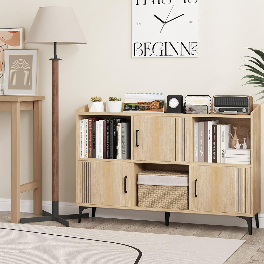 Oak 3 Door Sideboard Cabinet