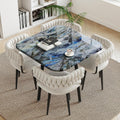 4-Seater Stone Dining Table Set
